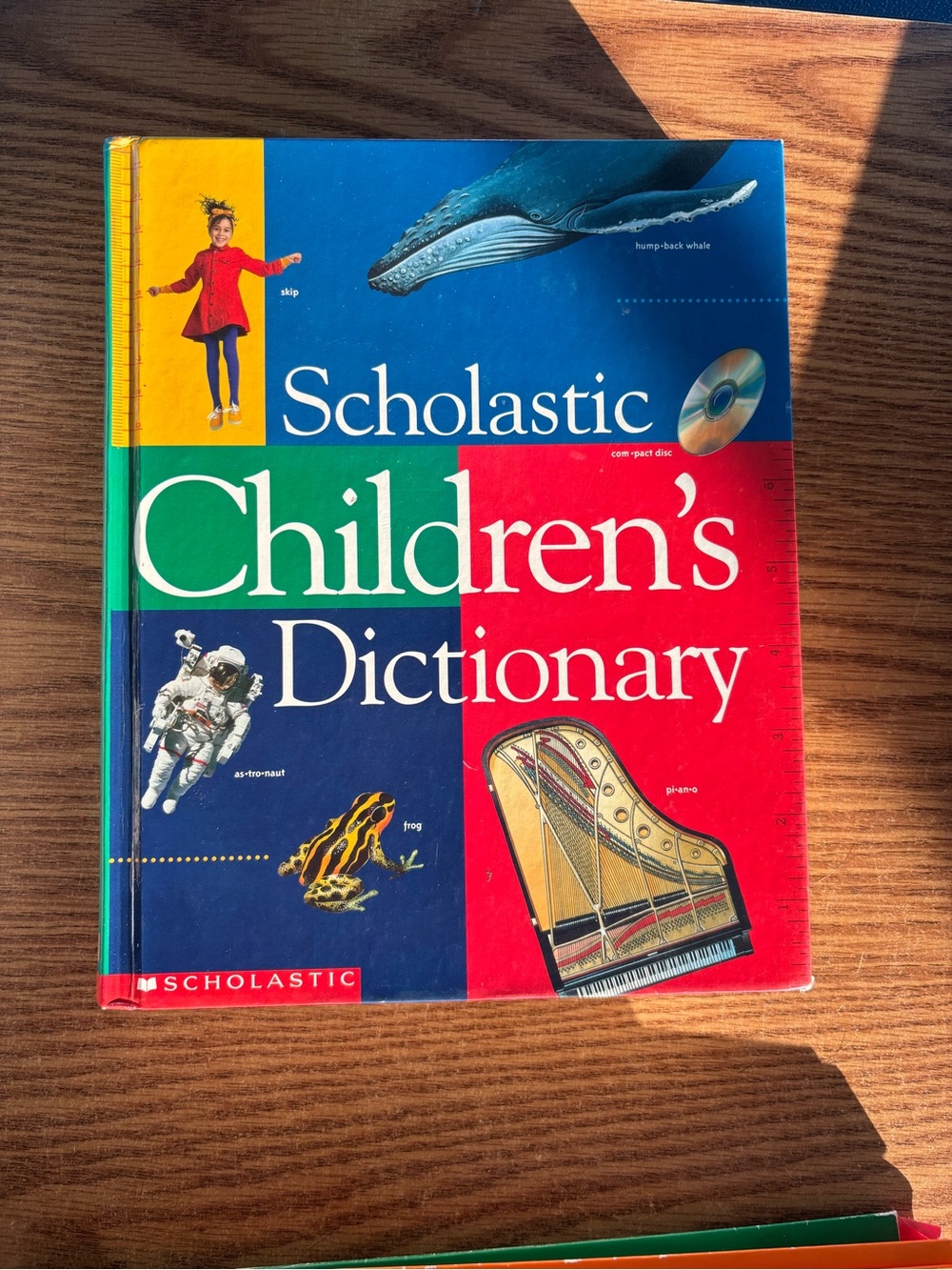 Scholastic Children's Dictionary - Red, Blue, Green, Yellow Cover